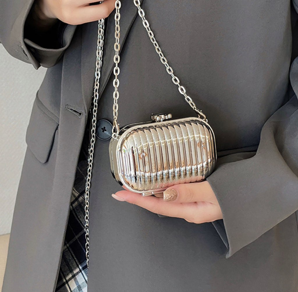 Mini acrylic with metallic finish!