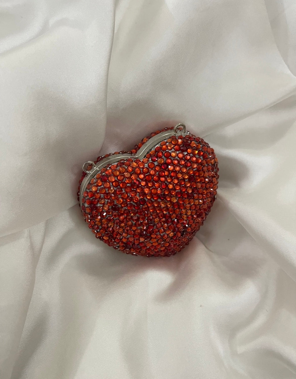 Orangish red heart