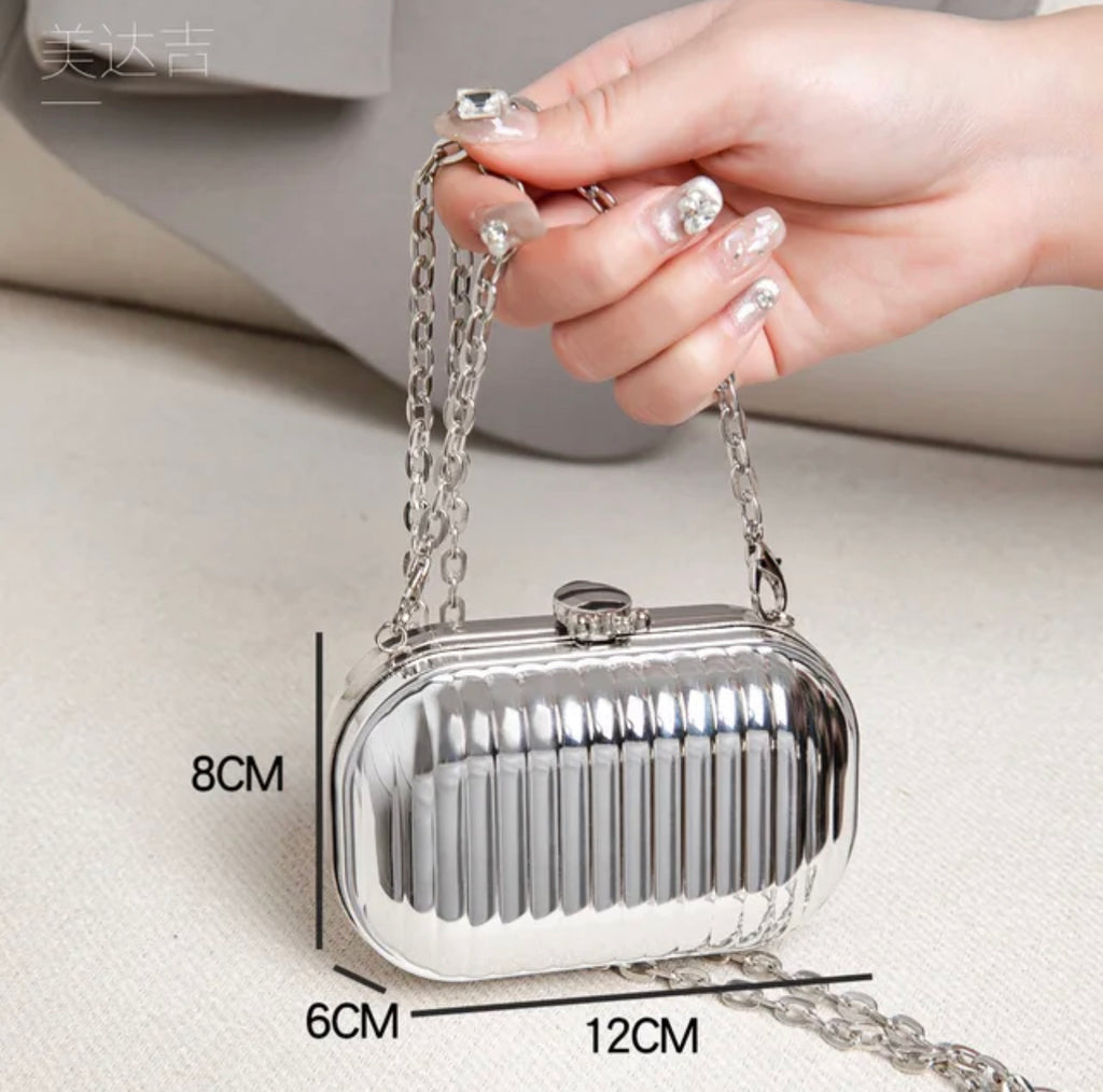 Mini acrylic with metallic finish!