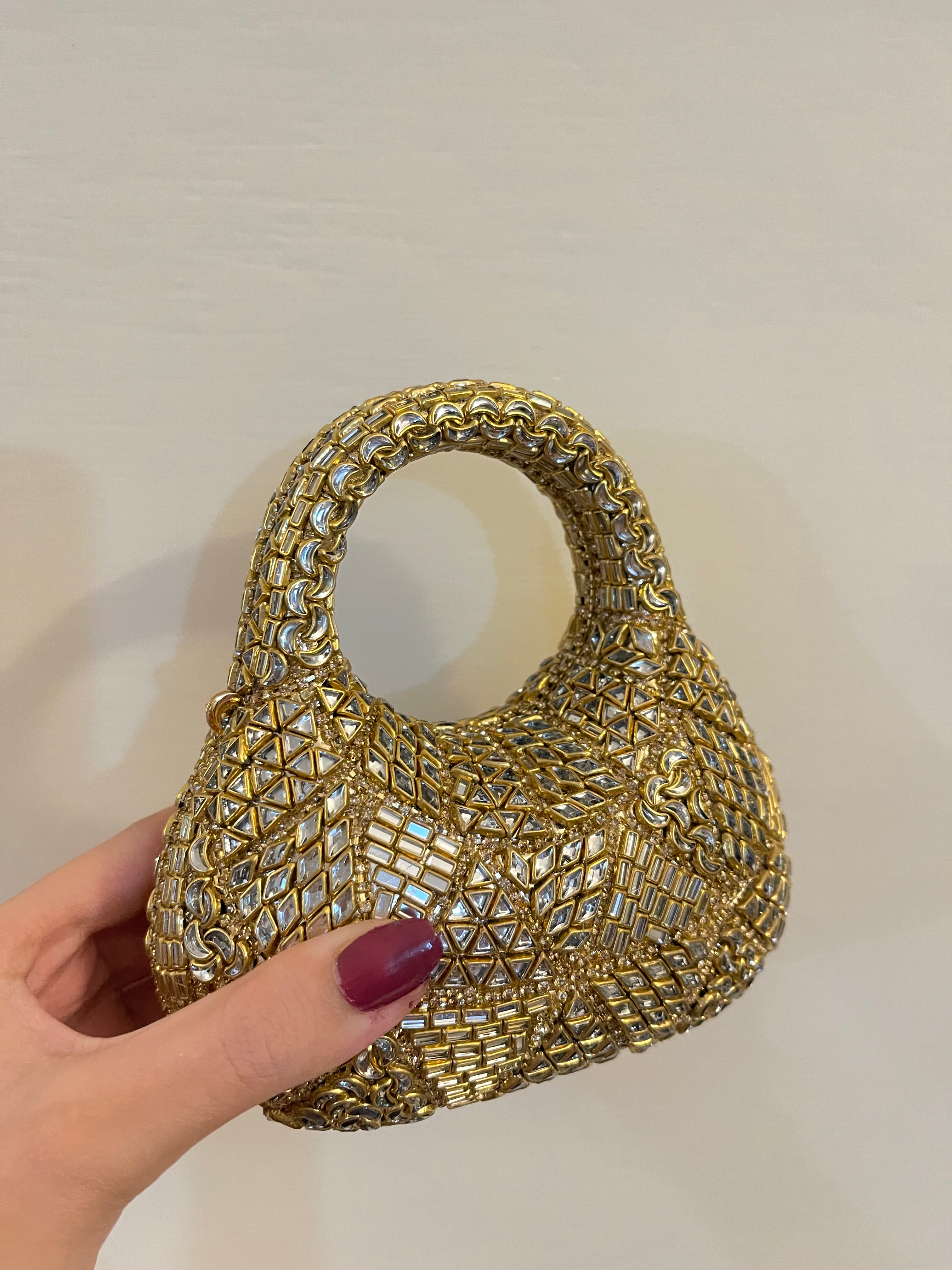 Heavy Kundan Bag