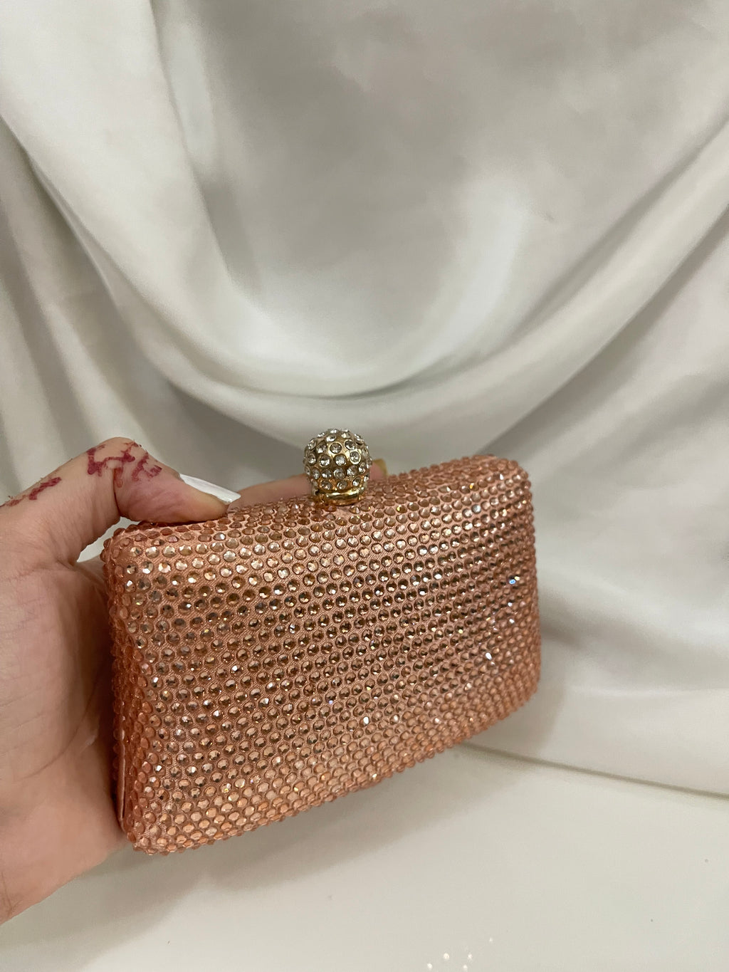 Swarovski clutch