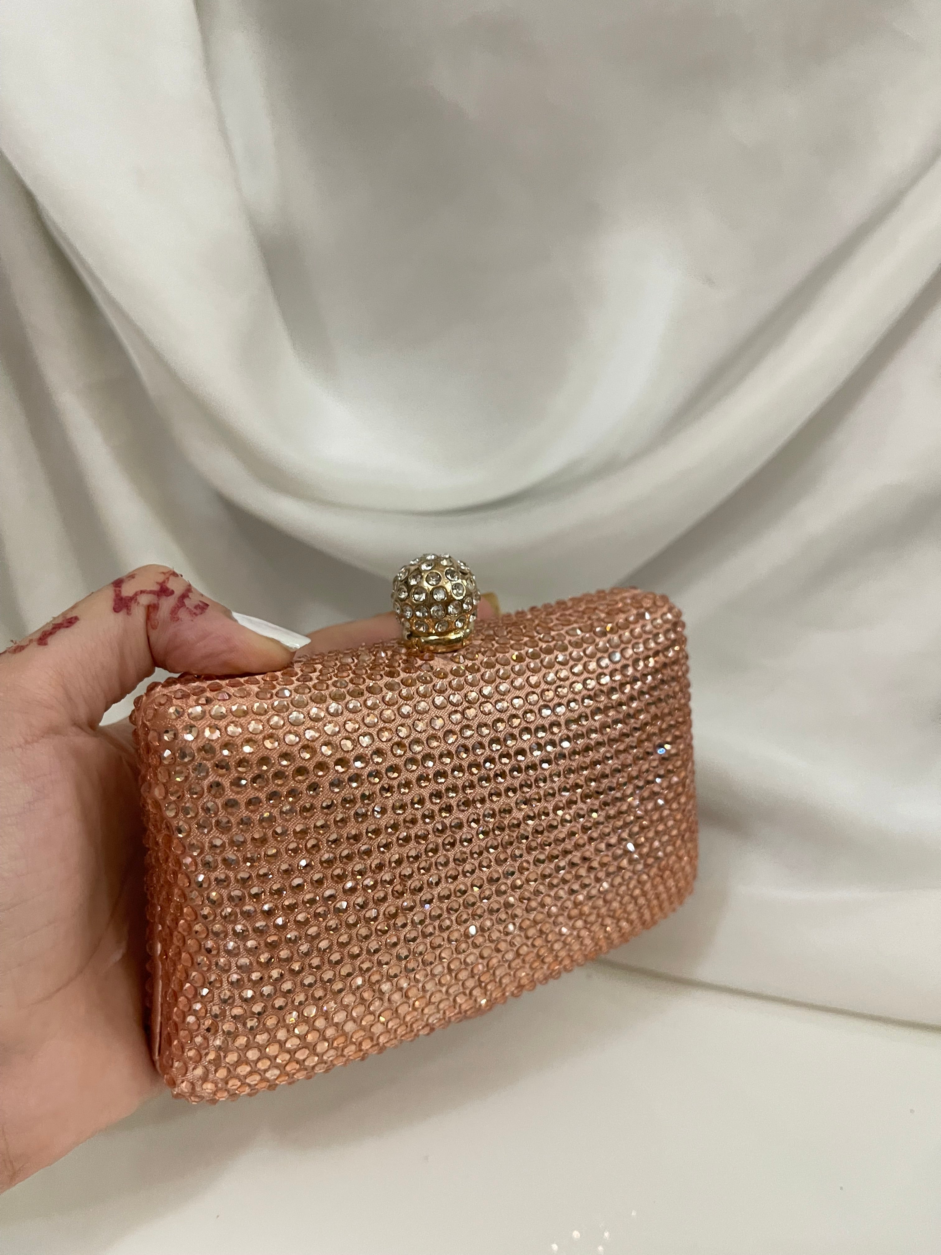 Swarovski clutch