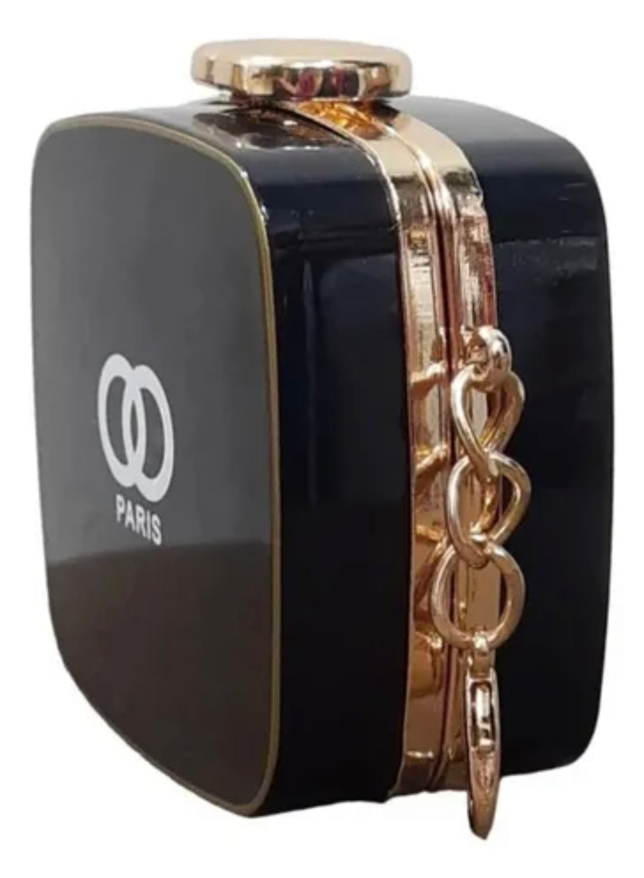 Mini Paris Clutch (Black)