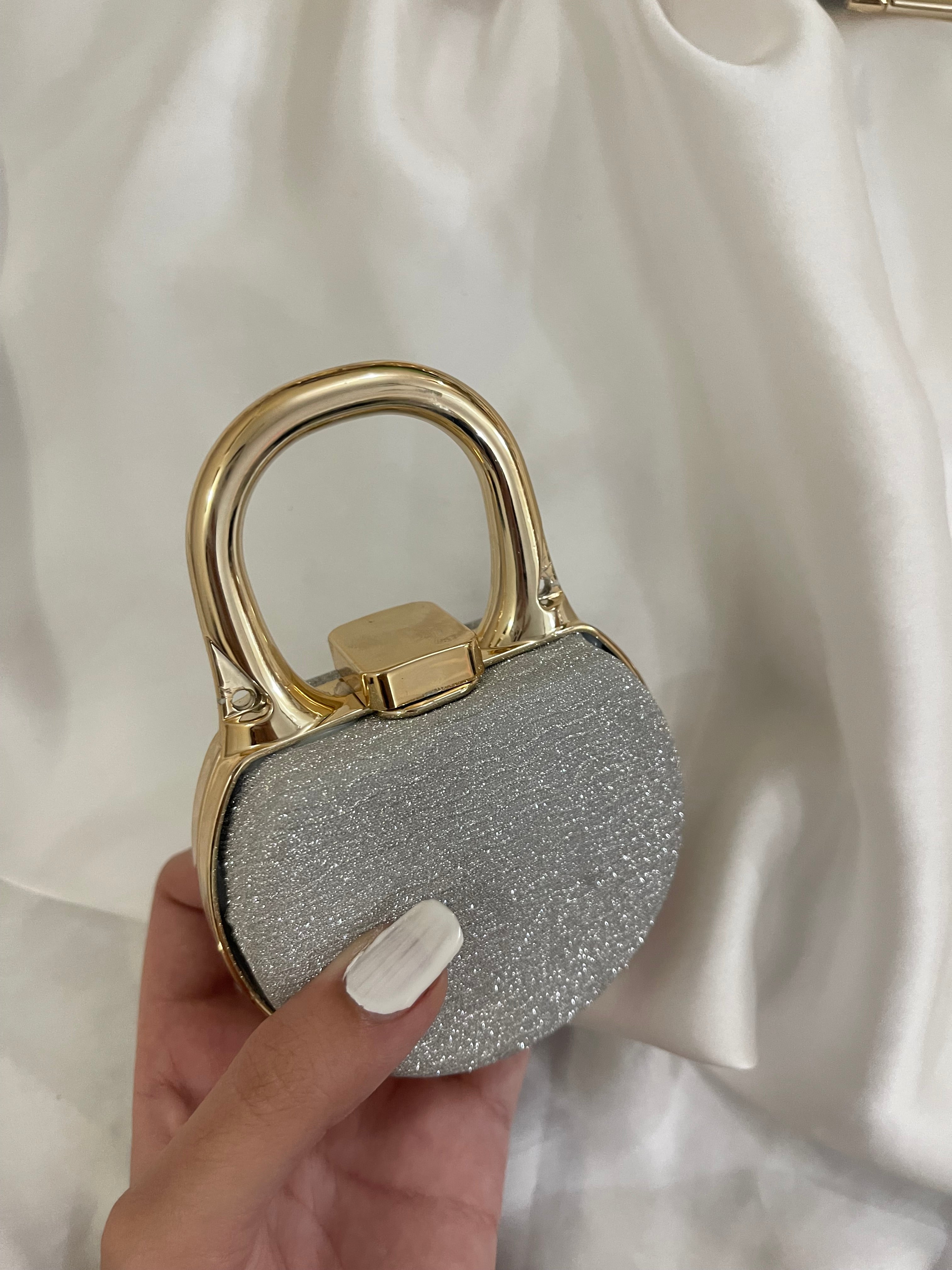 U shaped mini silver