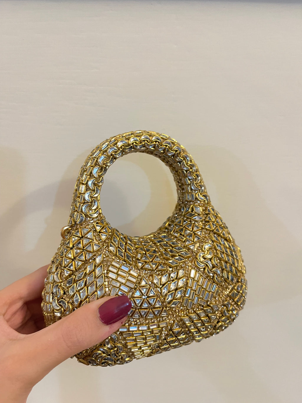 Heavy Kundan Bag