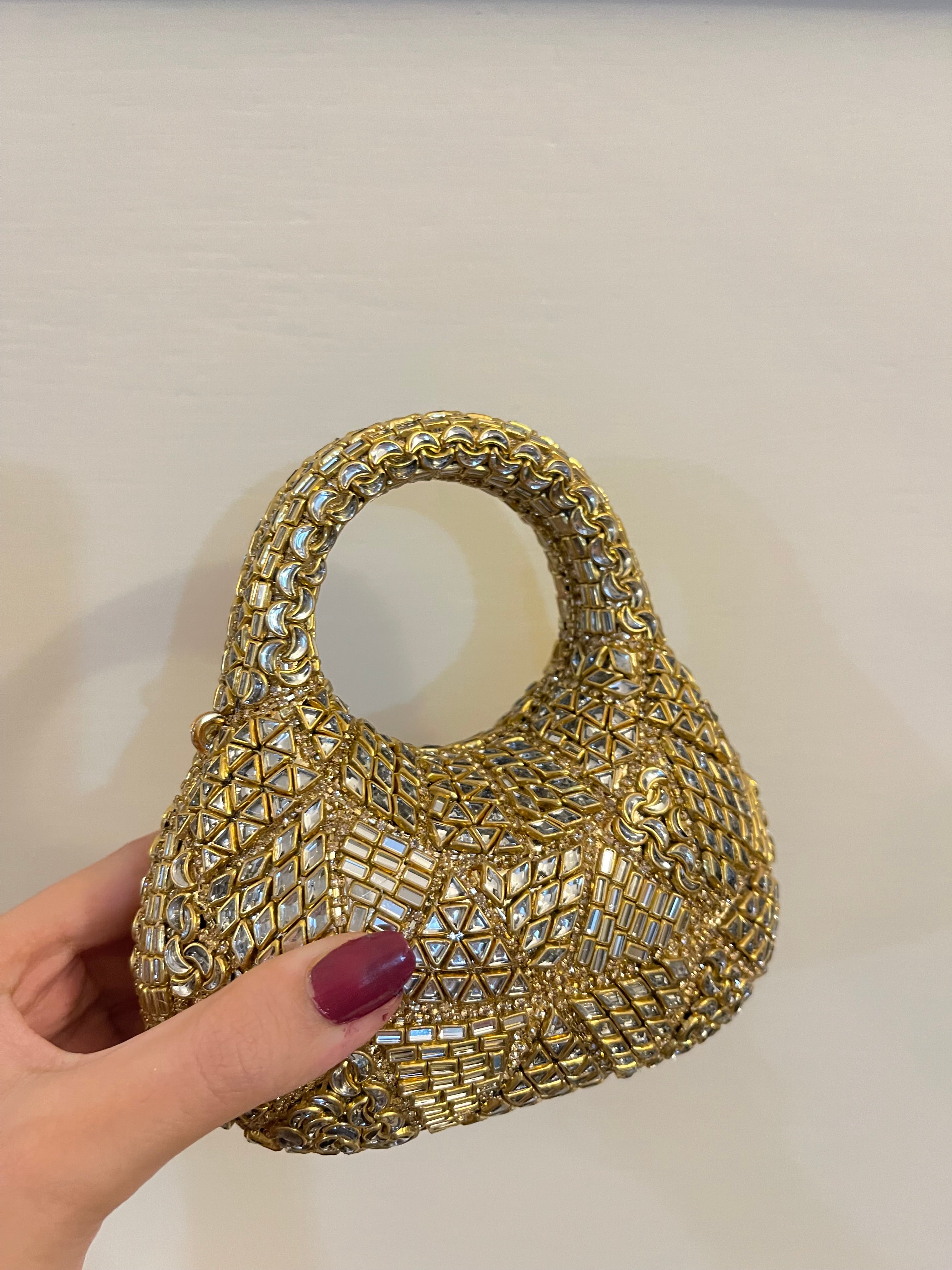 Heavy Kundan Bag