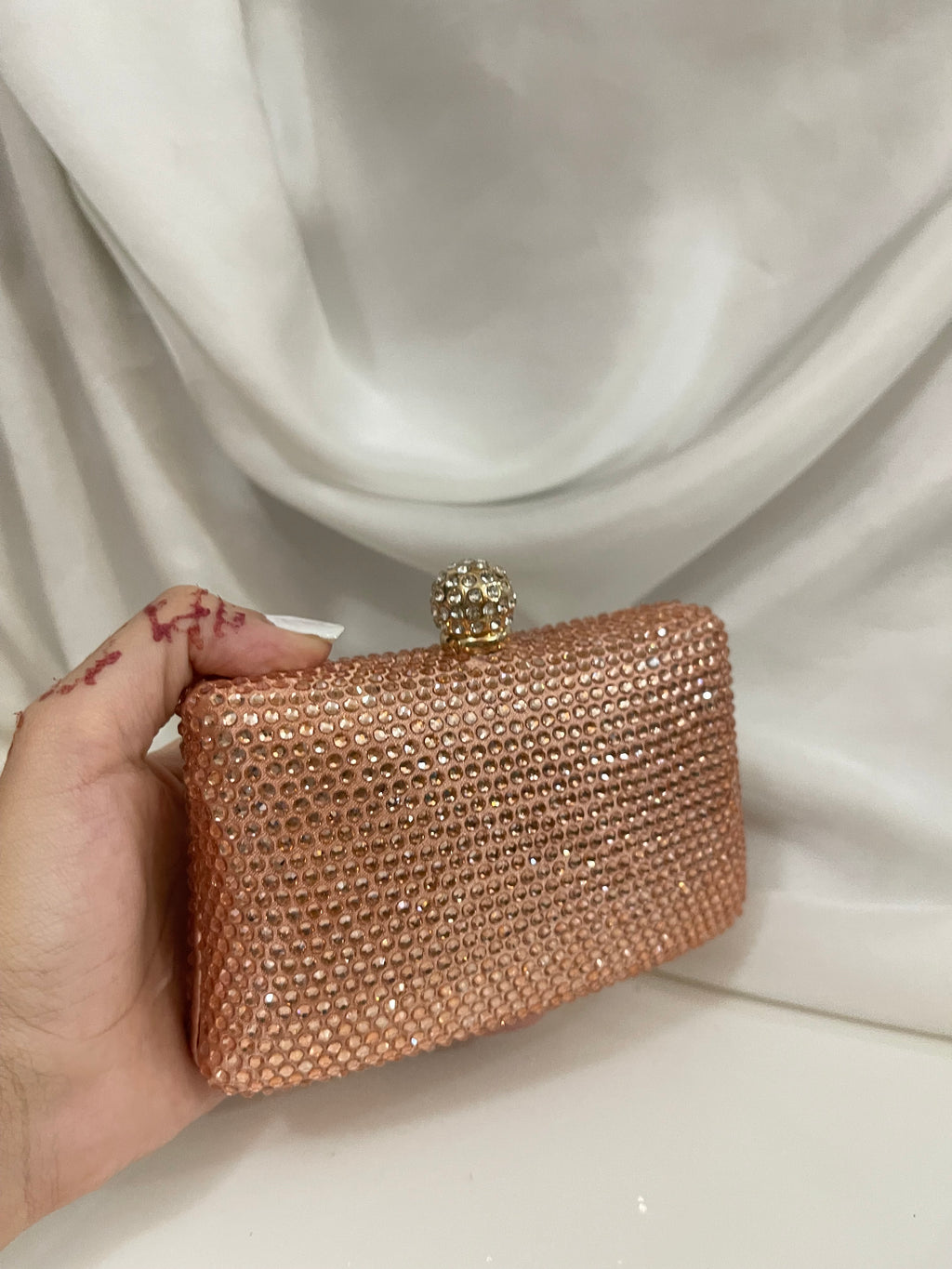 Swarovski clutch