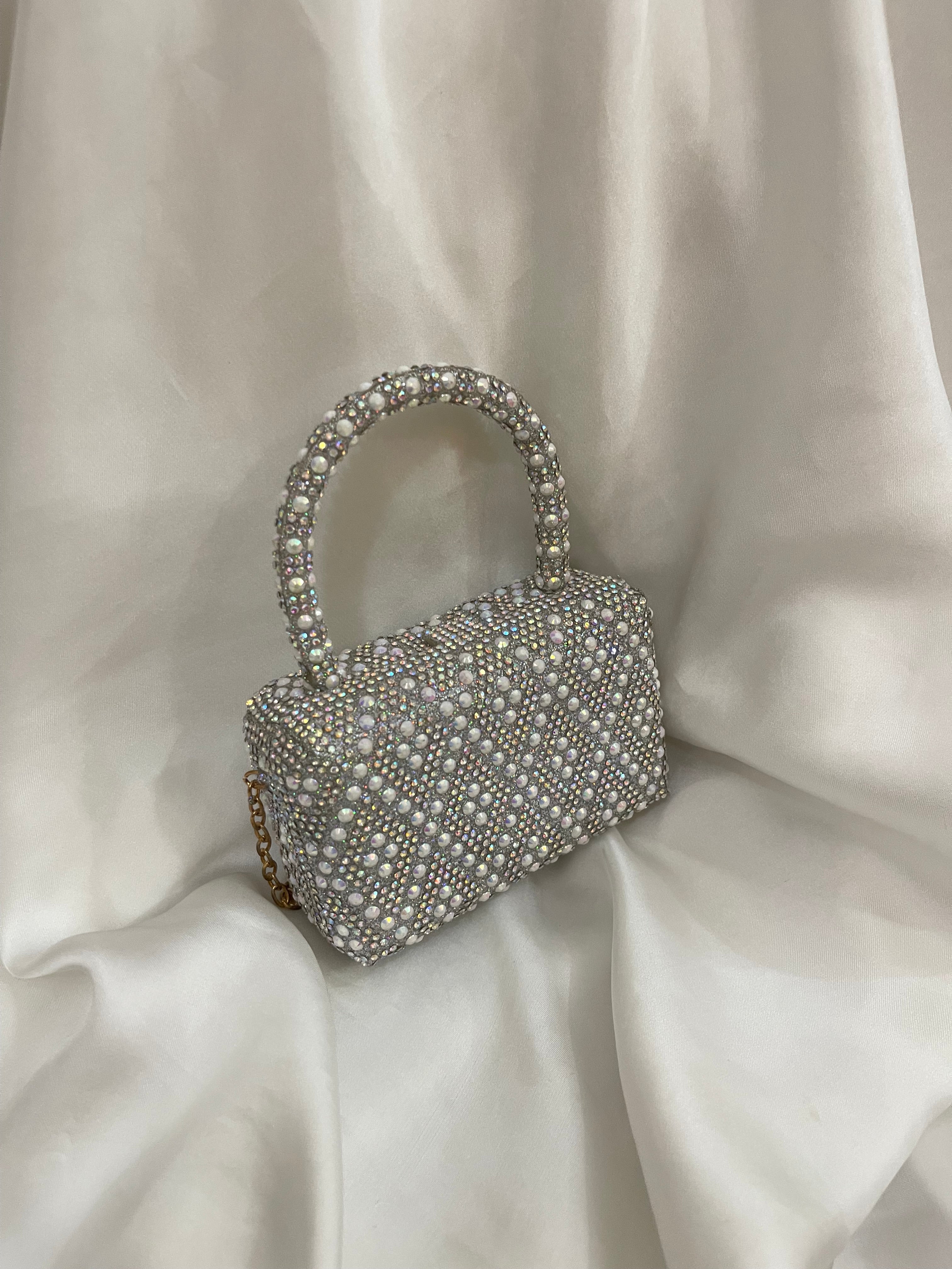 Mini silver bag