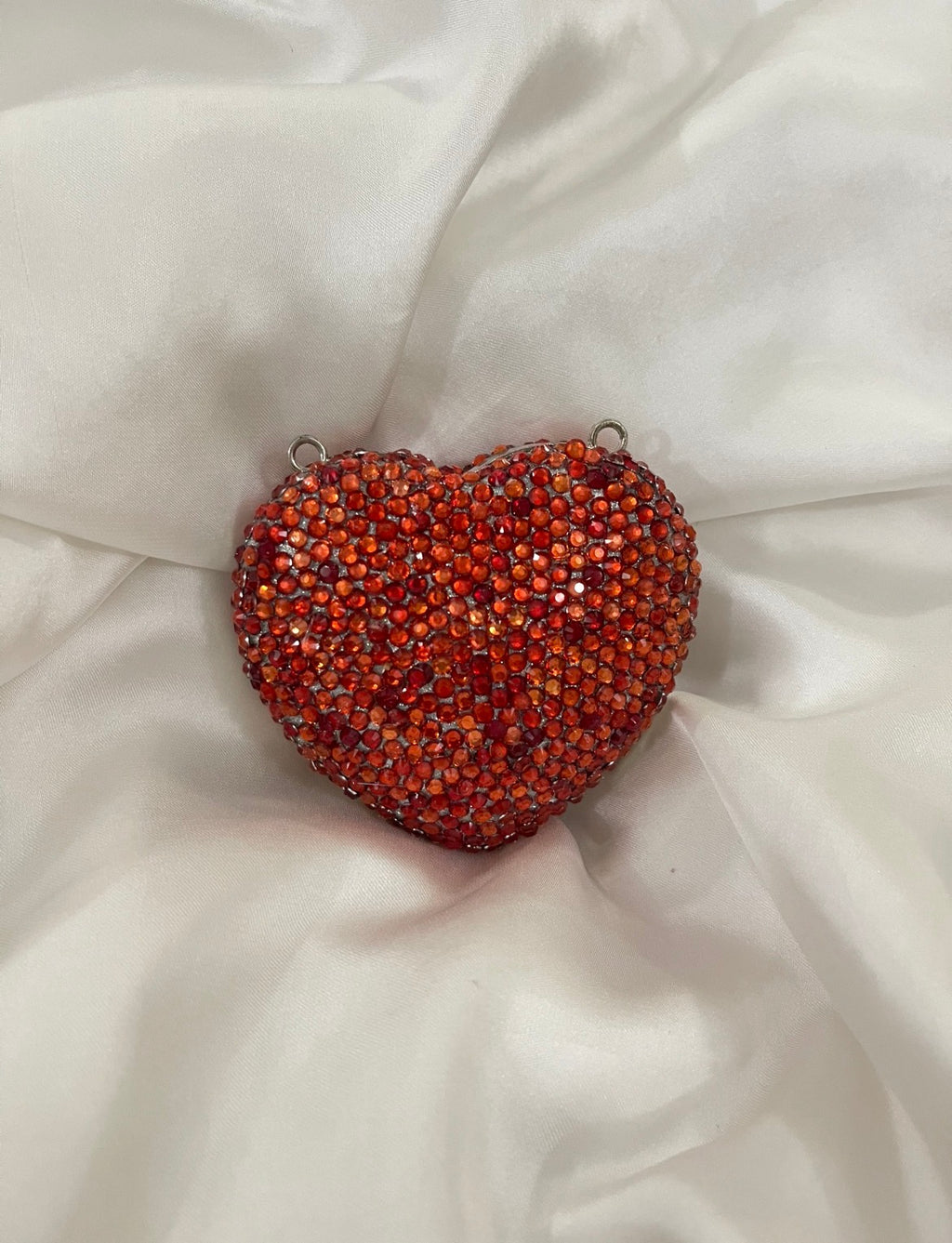Orangish red heart