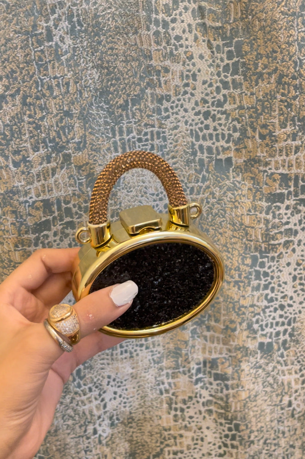 Mini black clutch💫
