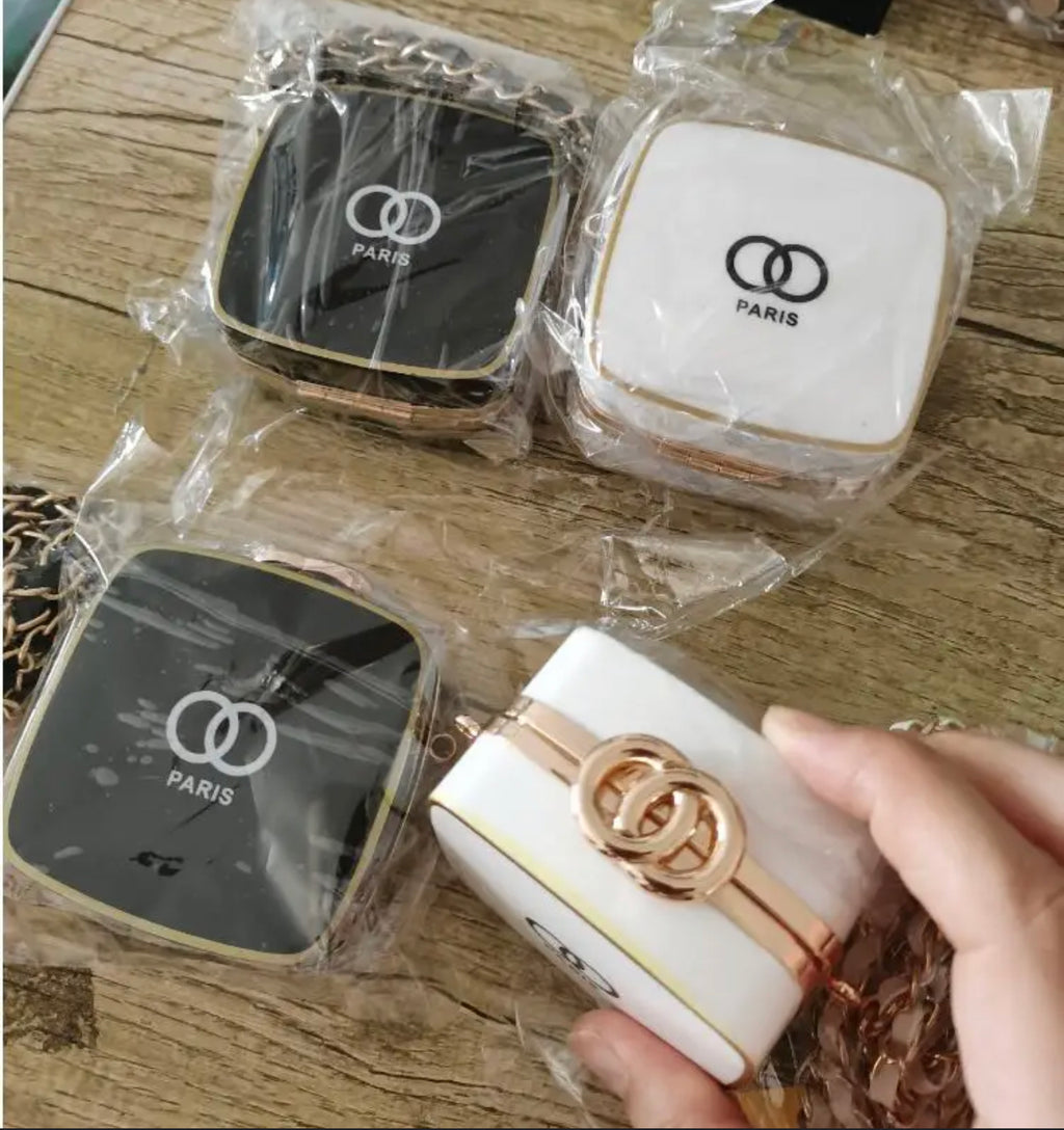 Mini Paris Clutch (Black)