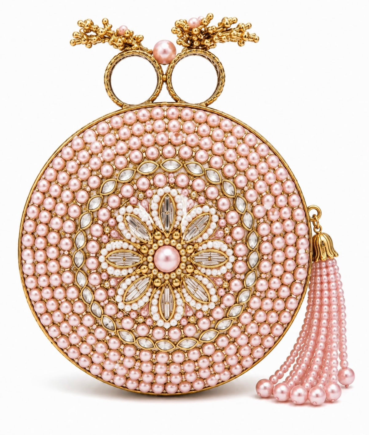 Handmade bridal wear bag