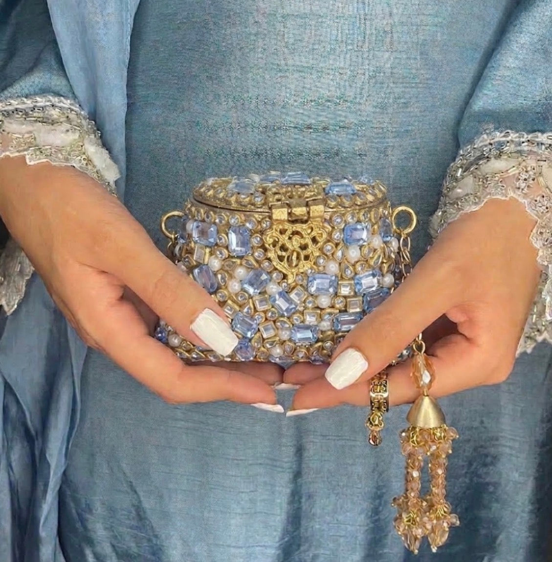 Mini treasure clutch