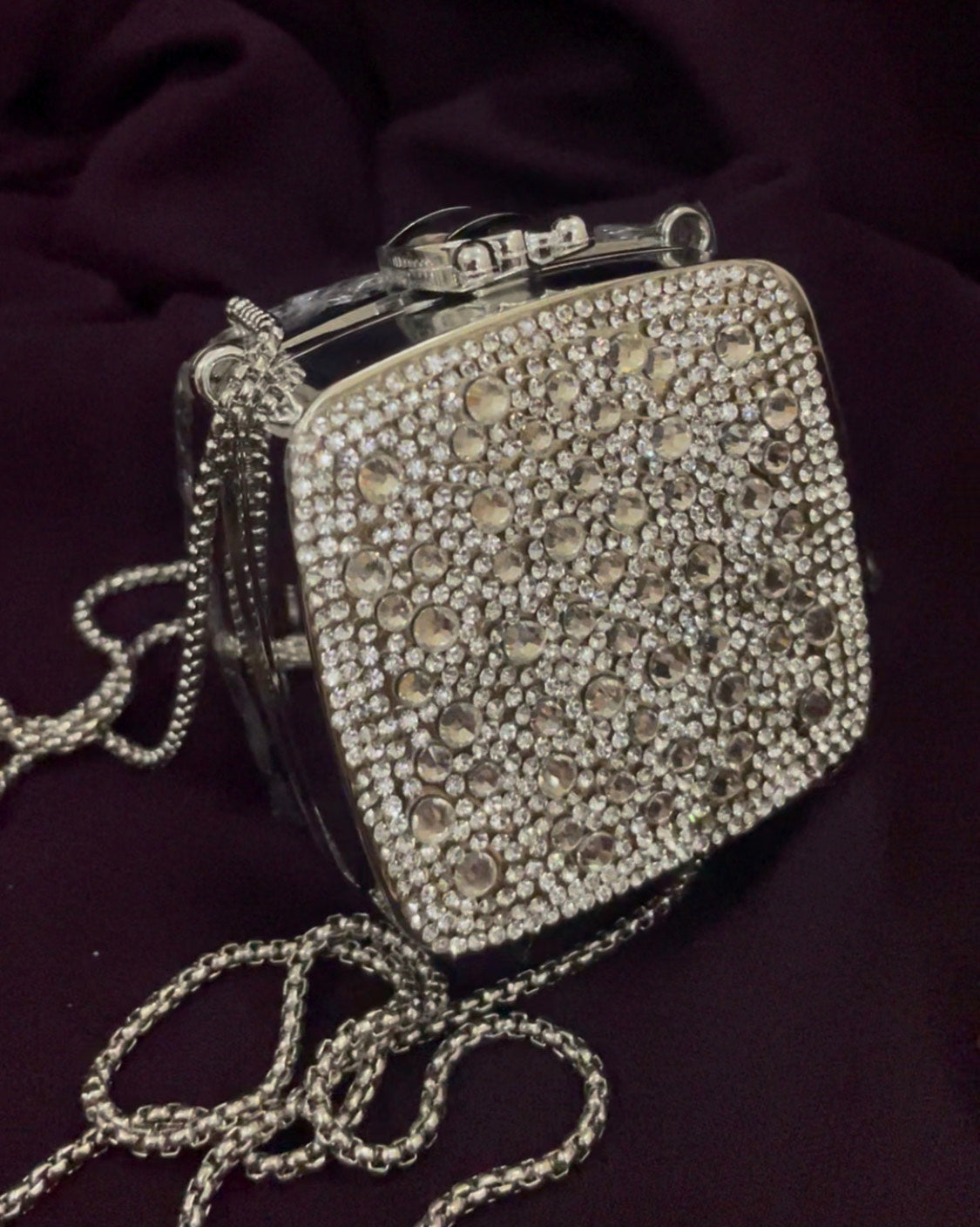 stone mini square bag