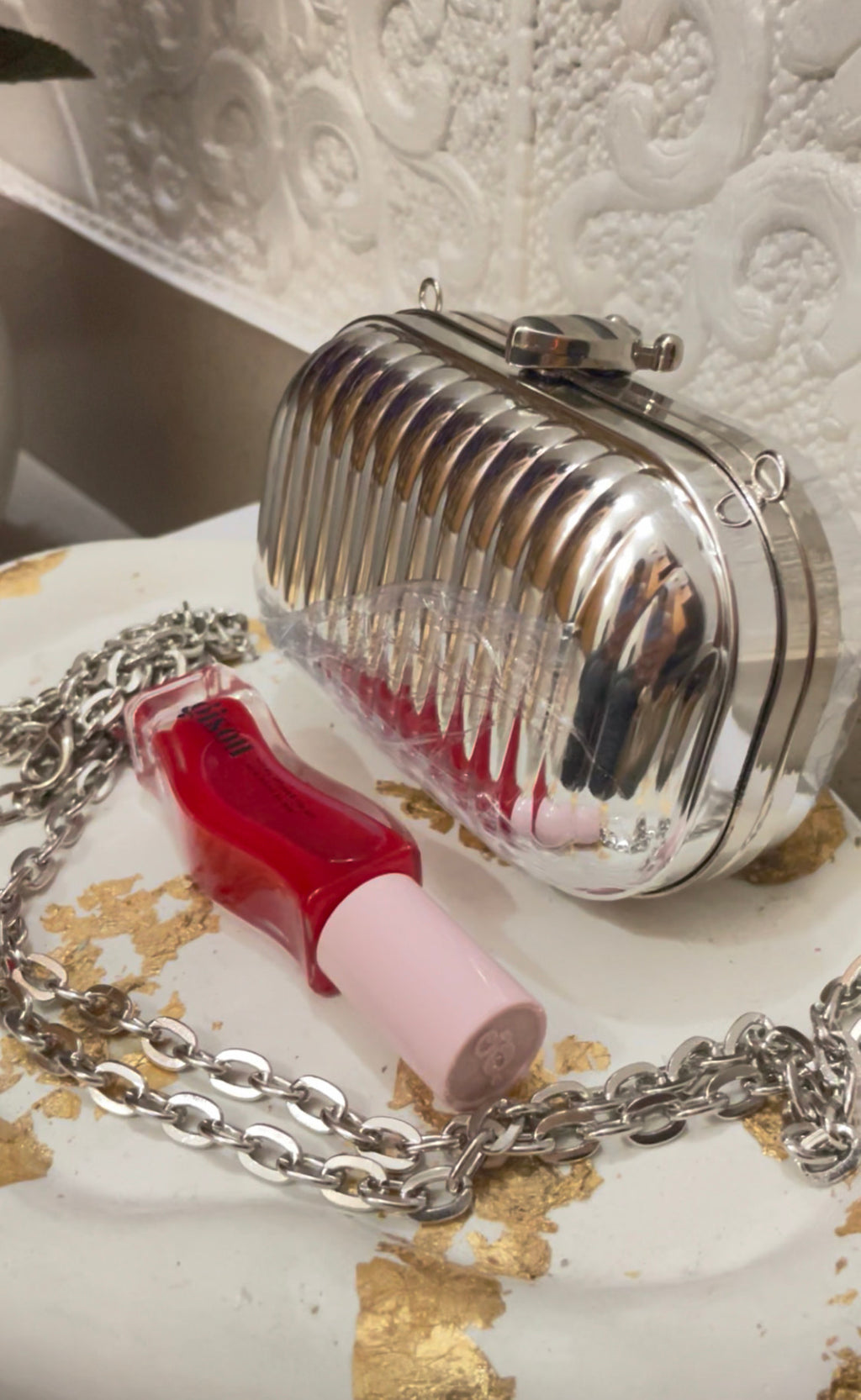 Mini acrylic with metallic finish!