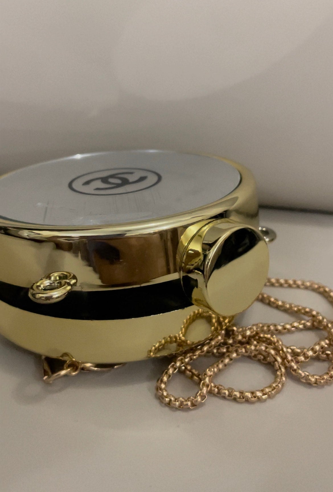 Double sided mirror- mini bag